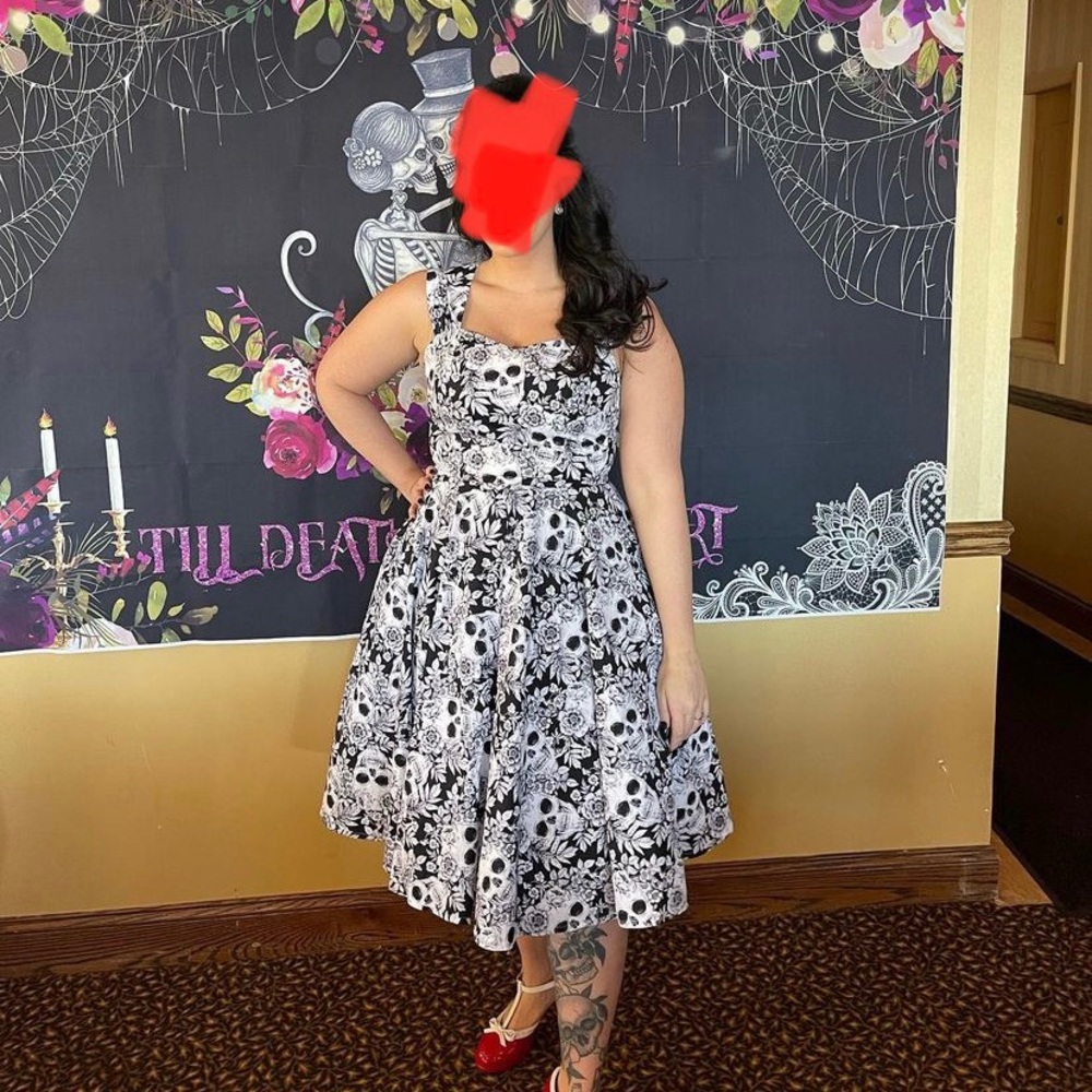 Unique Vintage Skull Dress